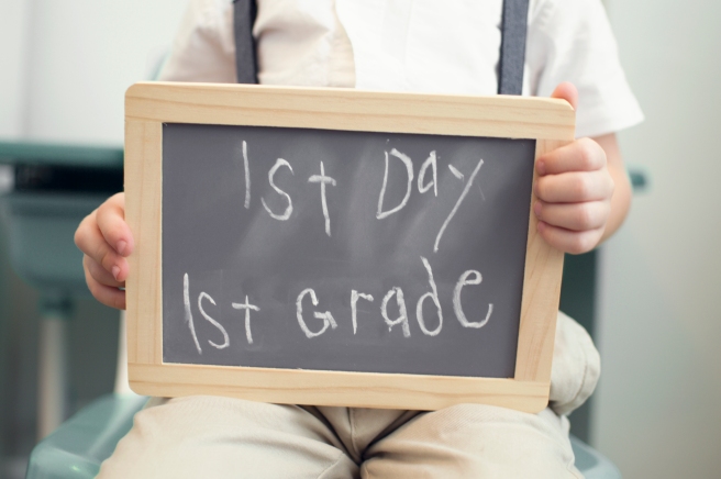 1st day, 1st grade 1